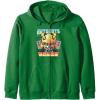 Transformers: Rise of the Beasts Autobots In The House Retro Zip Hoodie(Dark Green)