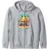 Transformers: Rise of the Beasts Autobots In The House Retro Zip Hoodie(Heather Grey)