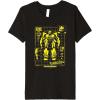 Kids Transformers: Rise of the Beasts Bumblebee Schematics Retro Premium T-Shirt