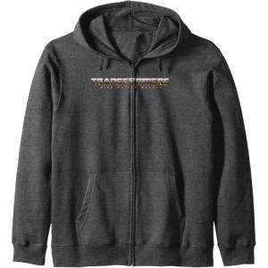 Transformers: Rise of the Beasts Shaded Movie Logo Zip Hoodie(Dark Heather Grey)