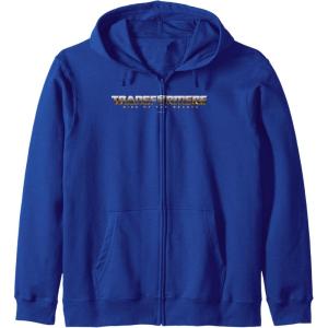 Transformers: Rise of the Beasts Shaded Movie Logo Zip Hoodie(Royal Blue)