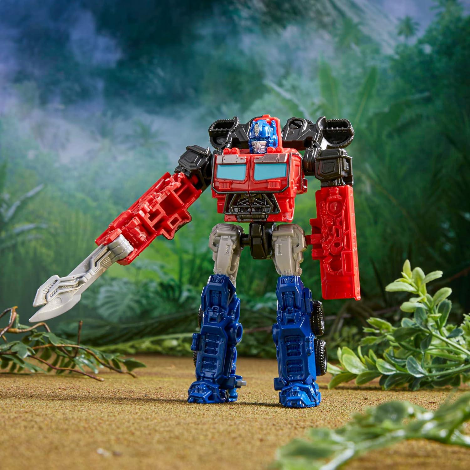 image:imageTransformers Toys Rise of The Beasts Movie Beast Alliance Battle Changers Optimus Prime Action Figure Ages 6 and Up 45 inch