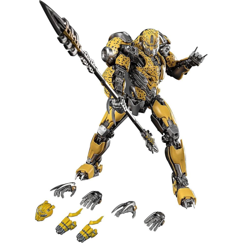 image:imageYOLOPARK Bumblebee Transformers Toy Rise of The Beasts Action FigureHighly Articulated 65 Inch Transformer Toys for Boys Girls 8 Years Old and UpNo Converting Bumblebee Model KitCheetor