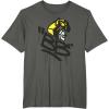 Transformers Classic BB Bumblebee Graffiti Face Portrait T-Shirt(Asphalt Grey)