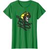 Transformers Classic BB Bumblebee Graffiti Face Portrait T-Shirt(Kelly Green)
