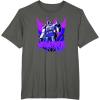 Transformers Megatron Graffiti Painted Wall Portrait T-Shirt(Asphalt Grey)