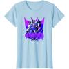 Transformers Megatron Graffiti Painted Wall Portrait T-Shirt(Baby Blue)