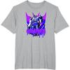 Transformers Megatron Graffiti Painted Wall Portrait T-Shirt(Heather Grey)