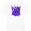 Transformers Megatron Graffiti Painted Wall Portrait T-Shirt(White)