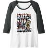 Transformers: Rise of the Beasts Battle In Brooklyn Graffiti Raglan Baseball Tee(Dark Heather Grey/White)