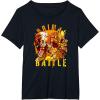 Transformers: Rise of the Beasts Primal Battle Dripping T-Shirt(Black)