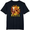 Transformers: Rise of the Beasts Primal Battle Dripping T-Shirt(Black)