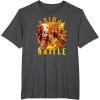 Transformers: Rise of the Beasts Primal Battle Dripping T-Shirt(Dark Heather Grey)