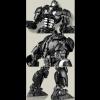 YOLOPARK Bumblebee Transformers Toy Rise of The Beasts Action Figure,Highly Articulated 6.5 Inch Transformer Toys for Boys Girls 8 Years Old and Up,No Converting Bumblebee Model Kit(Optimus Primal)
