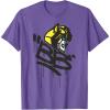 Transformers Classic BB Bumblebee Graffiti Face Portrait T-Shirt(Purple Heather)