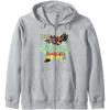 Transformers: Rise of the Beasts Bring The Noise Retro Shot Zip Hoodie(Heather Grey)