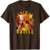 Transformers: Rise of the Beasts Primal Battle Dripping T-Shirt(Brown)