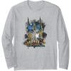 Transformers: Rise of the Beasts Robots With Attitude Poster Long Sleeve T-Shirt(Heather Grey)