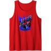 Transformers Starscream Graffiti Painted Wall Portrait Tank Top(Red)