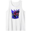 Transformers Starscream Graffiti Painted Wall Portrait Tank Top(White)
