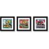 Trends International Gallery Pops Transformers: Battle In Brooklyn – Graffiti Wall Art Bundle (3-Pack) Gallery Pops Wall Art, Unframed Version(Black Framed Version)