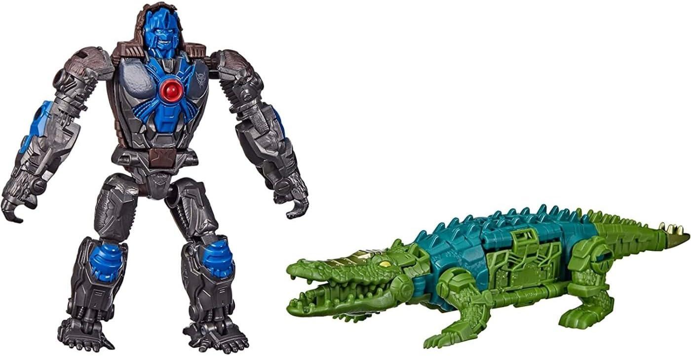 image:imageTransformers Rise of The Beasts Movie Beast Alliance Beast Combiners 2Pack Optimus Primal ampamp Skullcruncher Toys Ages 6 and Up 5inchModern