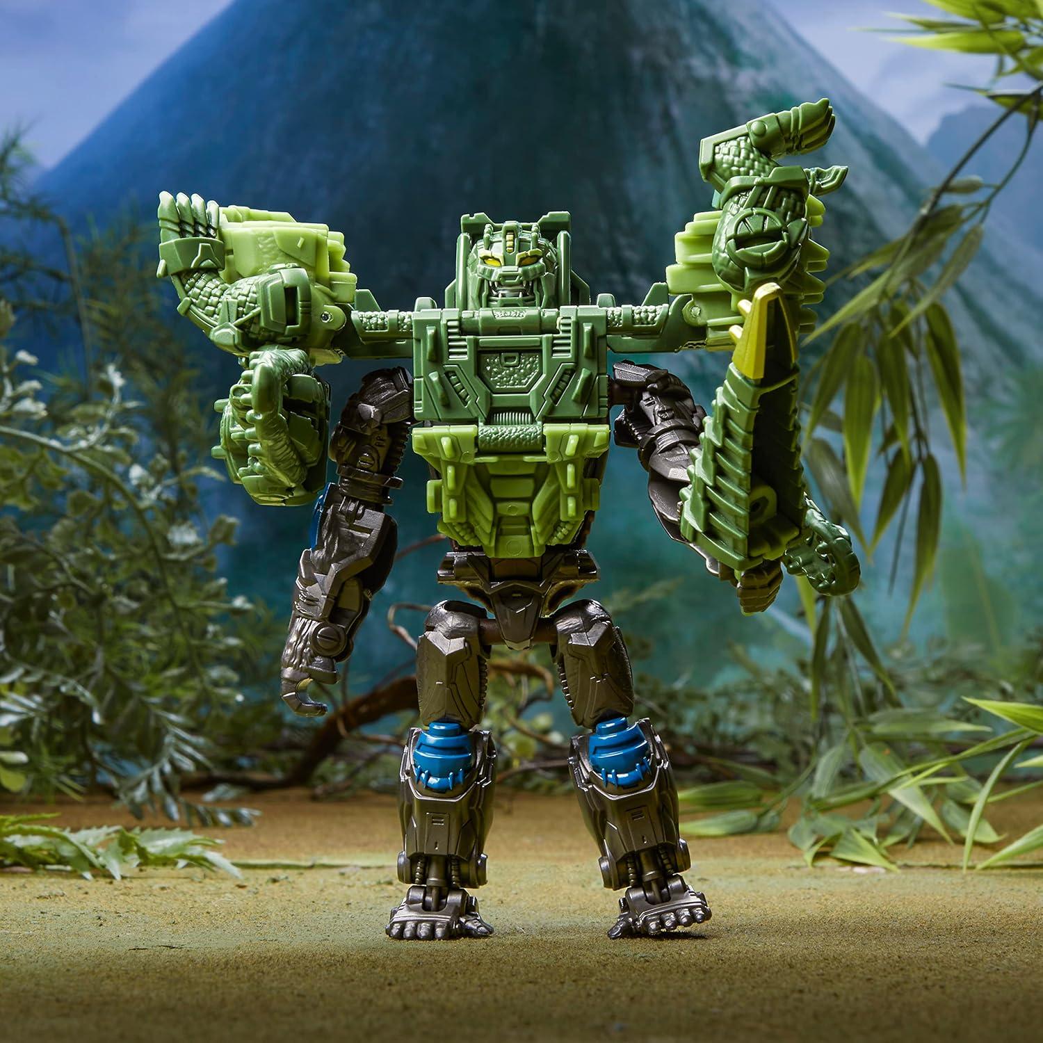 image:imageTransformers Rise of The Beasts Movie Beast Alliance Beast Combiners 2Pack Optimus Primal ampamp Skullcruncher Toys Ages 6 and Up 5inchModern