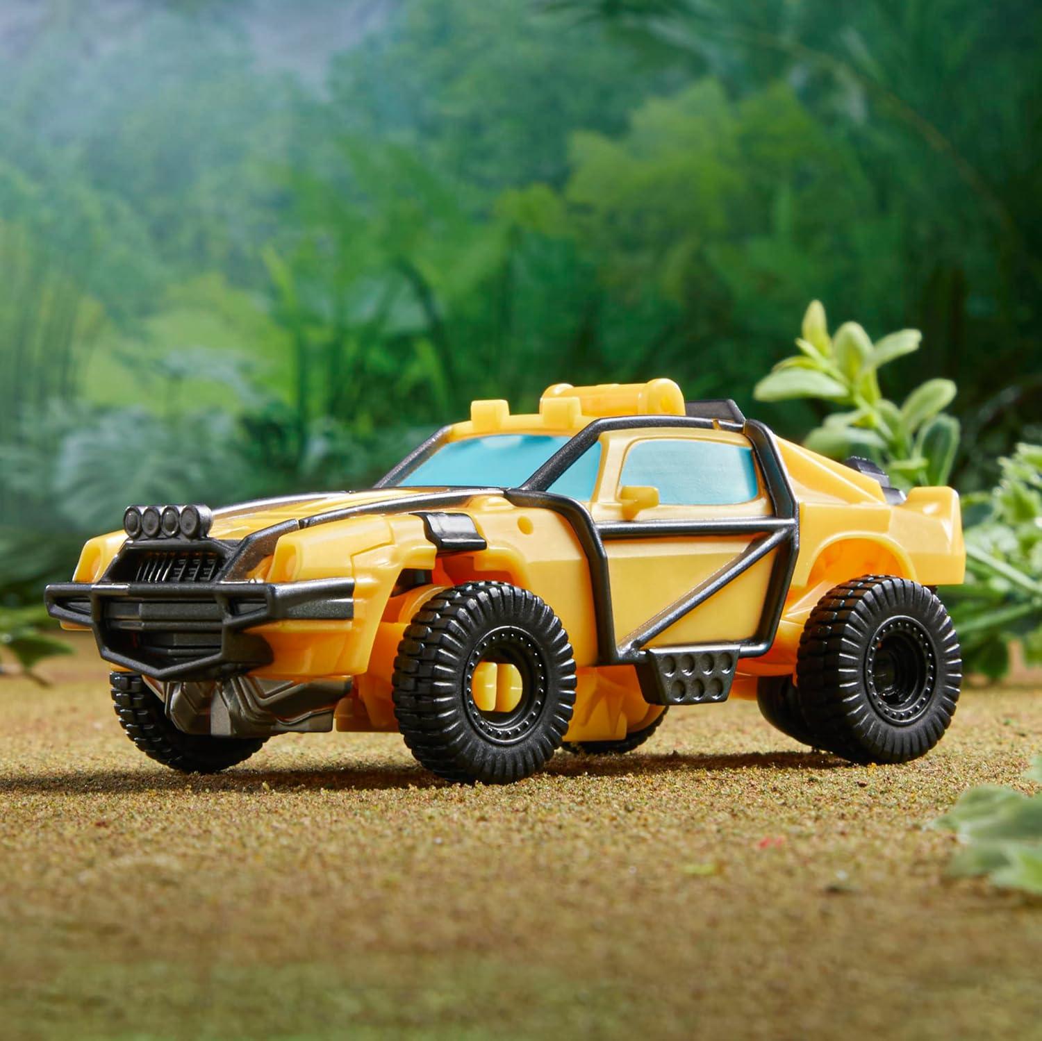 image:imageTransformers Toys Rise of The Beasts Movie Beast Alliance Battle Changers Bumblebee Action Figure Ages 6 and Up 45 inch