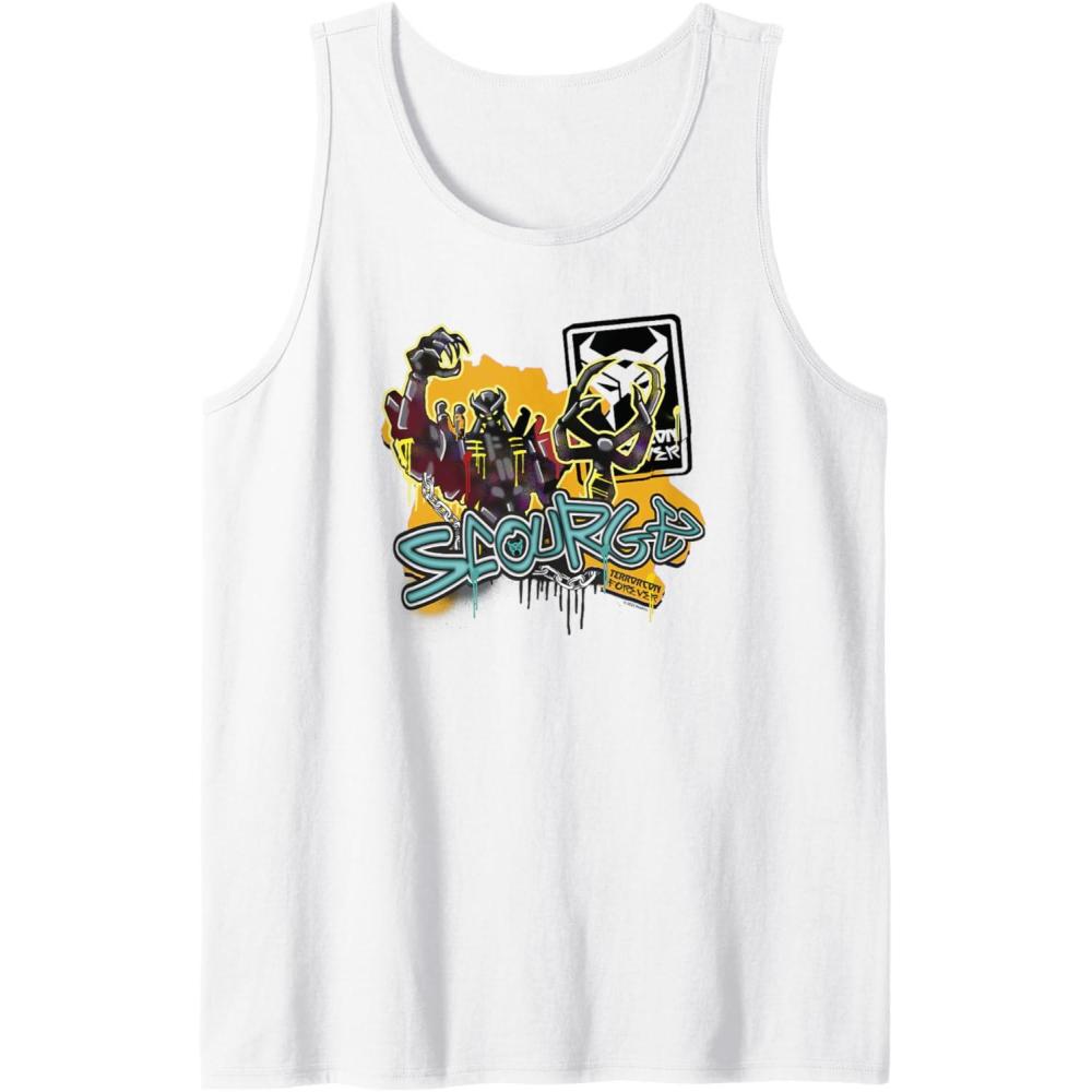 image:imageTransformers Rise of the Beasts Scourge Terrorcon Forever Tank TopWhite