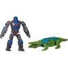 Transformers: Rise of The Beasts Movie, Beast Alliance, Beast Combiners 2-Pack Optimus Primal & Skullcruncher Toys, Ages 6 and Up, 5-inch(Modern)