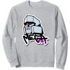 Transformers Megatron Urban Style Head Portrait Sweatshirt(Heather Grey)