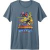 Transformers: Rise of the Beasts Primal Battle Graffiti Shot Premium T-Shirt(Slate Grey)