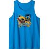 Transformers: Rise of the Beasts Scourge Terrorcon Forever Tank Top(Sapphire Blue)