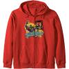 Transformers: Rise of the Beasts Scourge Terrorcon Forever Zip Hoodie(Red)