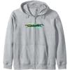Transformers Soundwave Urban Style Graffiti Text Logo Zip Hoodie(Heather Grey)