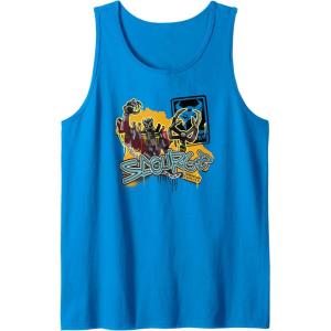 Transformers: Rise of the Beasts Scourge Terrorcon Forever Tank Top(Sapphire Blue)