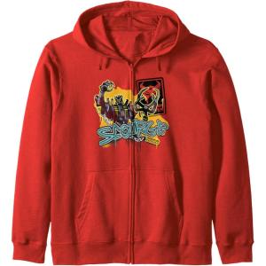 Transformers: Rise of the Beasts Scourge Terrorcon Forever Zip Hoodie(Red)