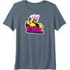 Transformers Evil Megatron Neon Graffiti Retro Portrait Premium T-Shirt(Slate Grey)