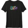 Transformers Optimus Prime Vs. Megatron Retro Graffiti Paint Premium T-Shirt(Black)