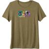Transformers Optimus Prime Vs. Megatron Retro Graffiti Paint Premium T-Shirt(Olive Green)