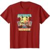 Kids Transformers: Rise of the Beasts Autobots In The House Retro T-Shirt(Cranberry Red)