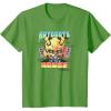 Kids Transformers: Rise of the Beasts Autobots In The House Retro T-Shirt(Grass Green)