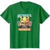 Kids Transformers: Rise of the Beasts Autobots In The House Retro T-Shirt(Kelly Green)