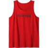 Transformers Optimus Prime Urban Style Graffiti Text Logo Tank Top(Red)