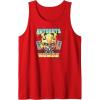 Transformers: Rise of the Beasts Autobots In The House Retro Tank Top(Red)