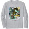 Transformers: Rise of the Beasts Optimus Primal Street Art Long Sleeve T-Shirt(Heather Grey)