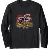 Transformers: Rise of the Beasts Savage Cheetor Graffiti Long Sleeve T-Shirt(Black)