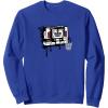 Transformers Soundwave Tape Cassette Player Form Graffiti Sweatshirt(Royal Blue)
