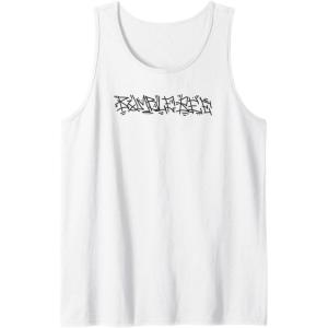 Transformers Bumblebee Urban Style Graffiti Text Logo Tank Top(White)