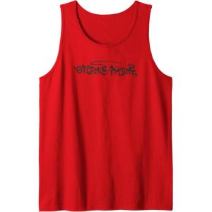 Transformers Optimus Prime Urban Style Graffiti Text Logo Tank Top(Red)
